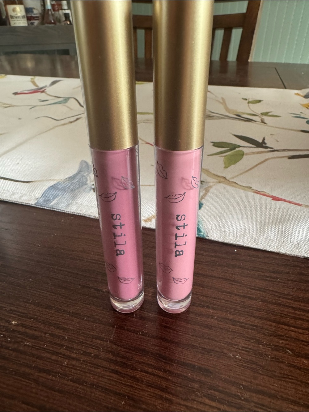 Stila Liquid Lipstick Duo in Dusty Rose and Baby Pink